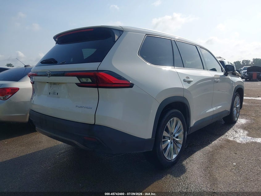 Vin: 5tdaaab50rs031601, lot: 46241184, toyota grand highlander platinum 20244