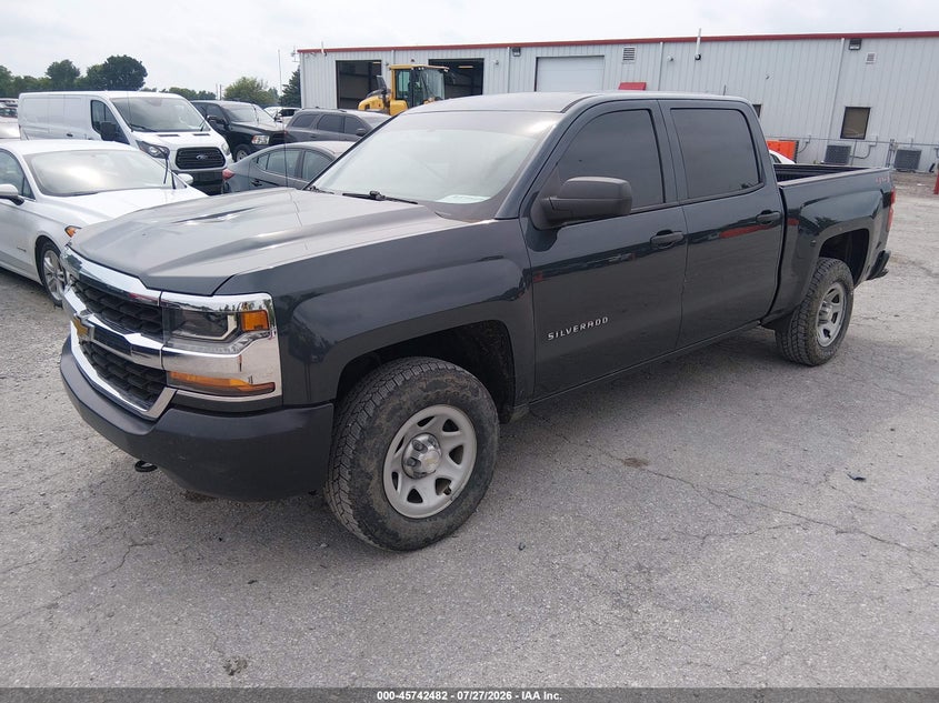 2018 Chevrolet Silverado, Звичайний знос, IAAI, VIN 3GCUKNEH9JG137474 — фото 2