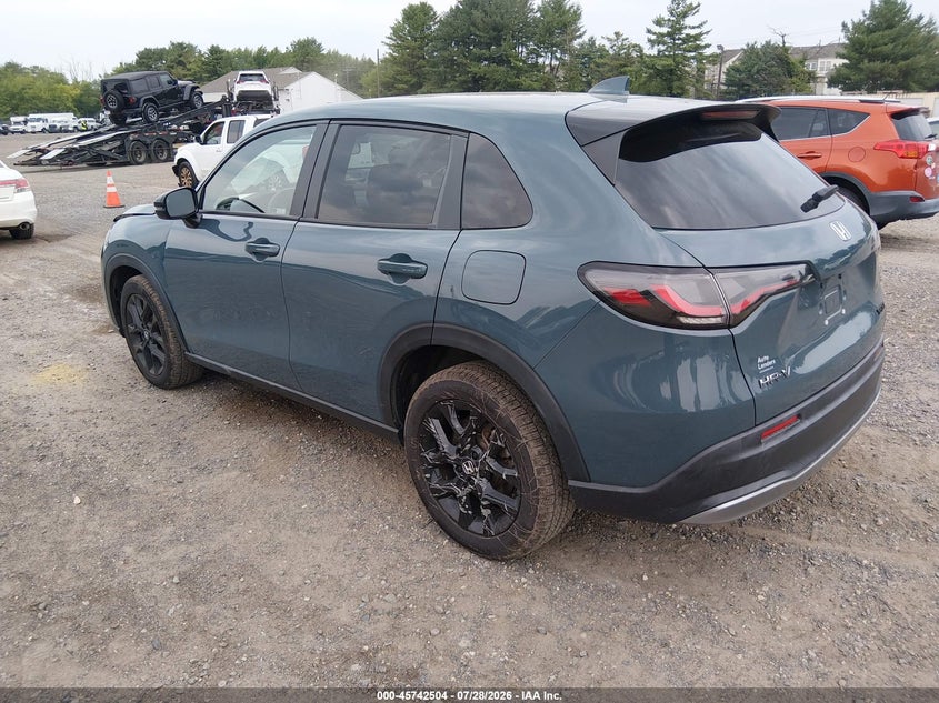 Vin: 3czrz2h58pm744472, lot: 46241208, honda hr-v awd sport 20233