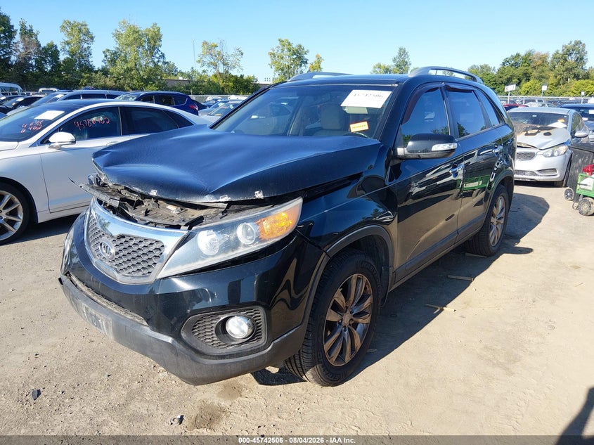 Vin: 5xyku4a21bg046907, lot: 46241210, kia sorento ex v6 20112
