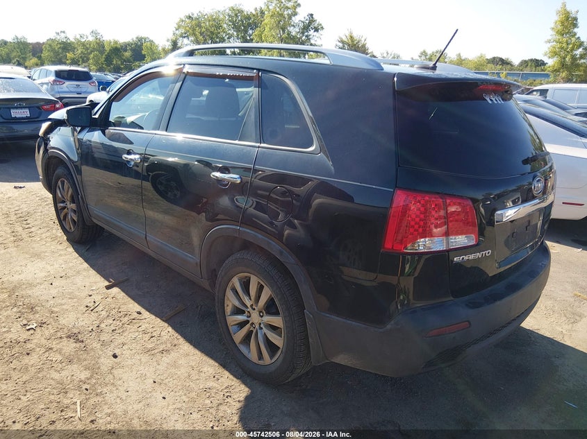 Vin: 5xyku4a21bg046907, lot: 46241210, kia sorento ex v6 20113