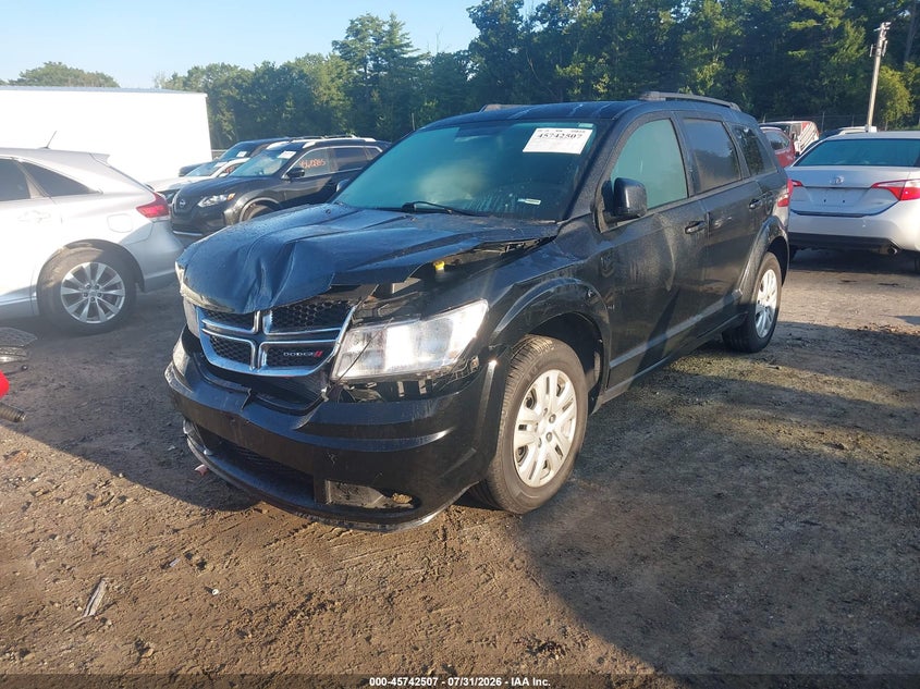 Vin: 3c4pddag3ft574884, lot: 46241211, dodge journey se 20152