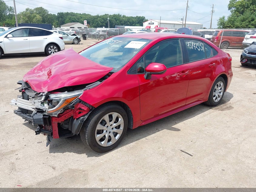 2020 TOYOTA COROLLA auction photo 2