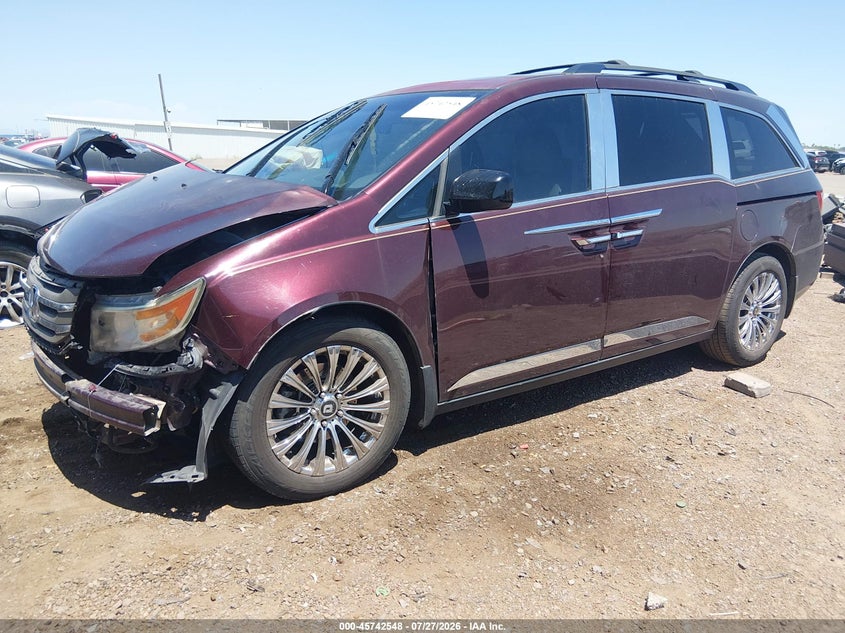 Vin: 5fnrl5h67bb033134, lot: 46241252, honda odyssey ex-l 20112