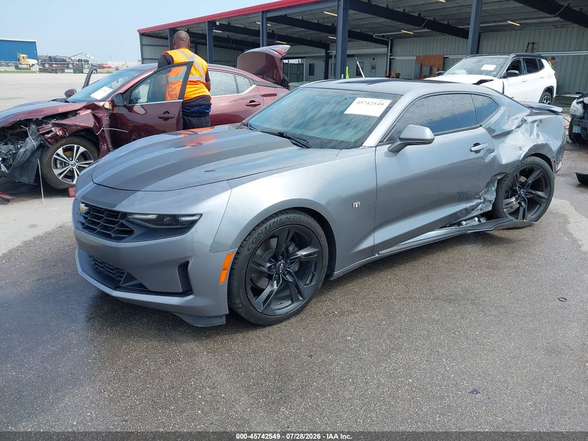 Vin: 1g1fb1rx5m0100152, lot: 46241253, chevrolet camaro rwd  1lt 20212