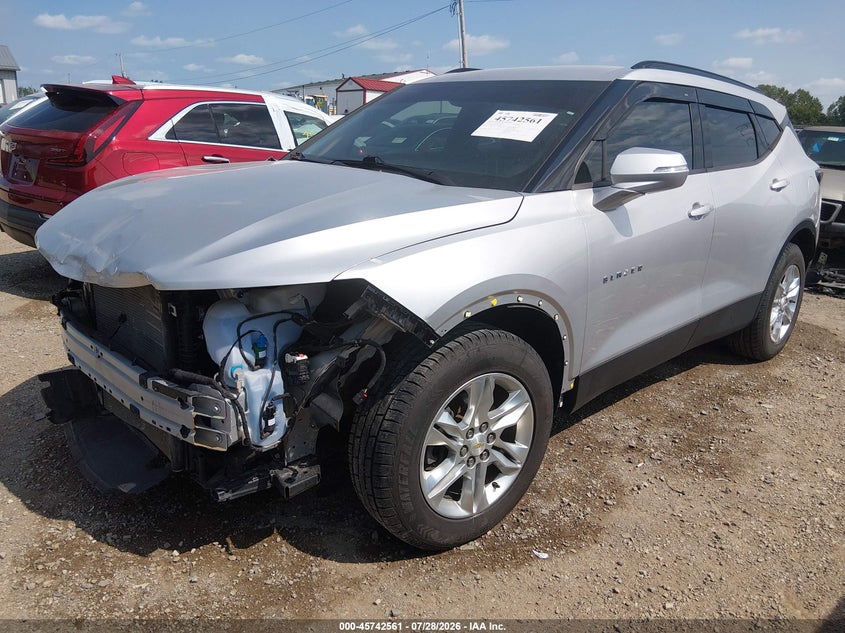 Vin: 3gnkbcrsxls656249, lot: 46241265, chevrolet blazer fwd 2lt 20202