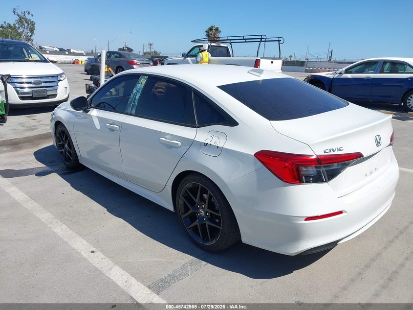 Vin: 2hgfe2f5xrh518640, lot: 46241269, honda civic sport 20243