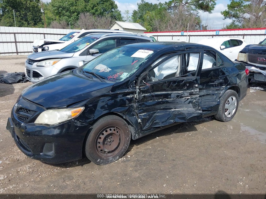 2011 Toyota Corolla, Left & Right Side, IAAI, VIN JTDBU4EE2B9144396 — photo 2