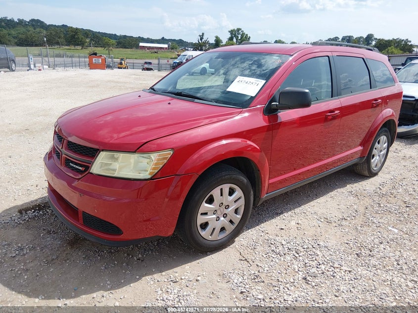 Vin: 3c4pdcab7ht517296, lot: 46241275, dodge journey se 20172