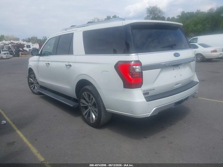 Vin: 1fmjk1mt1lea92473, lot: 46241302, ford expedition platinum max 20203