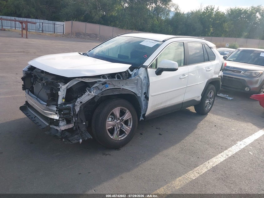Vin: jtmrwrfv7sd606386, lot: 46241306, toyota rav4 hybrid xle 20252