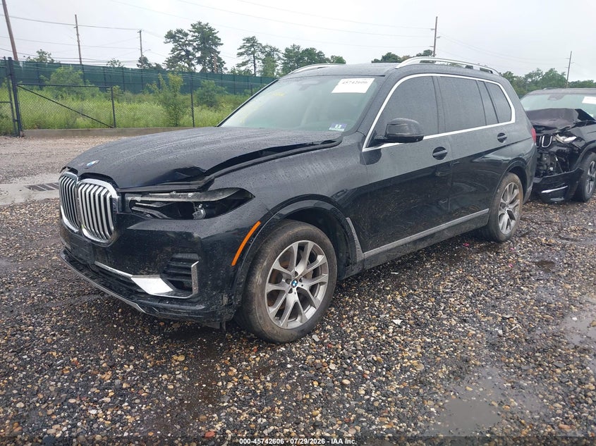 Vin: 5uxcx4c51kls36535, lot: 46241310, bmw x7 xdrive50i 20192