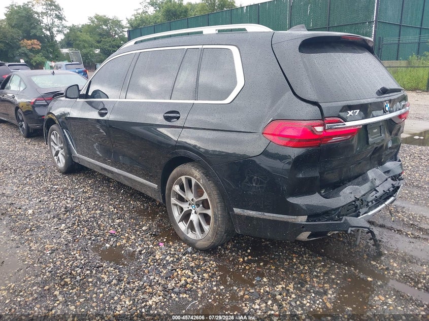 Vin: 5uxcx4c51kls36535, lot: 46241310, bmw x7 xdrive50i 20193