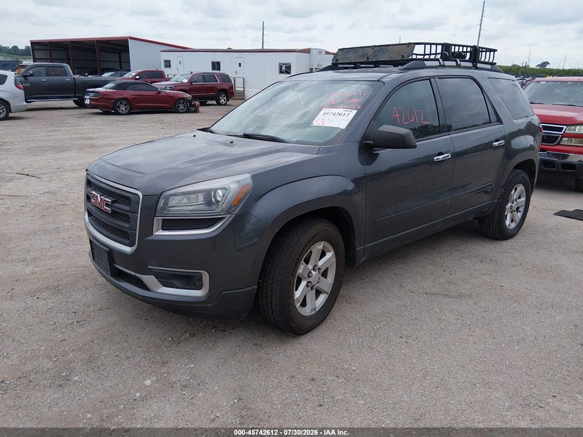 Vin: 1gkkrned9ej243013, lot: 46241316, gmc acadia sle-1 20142