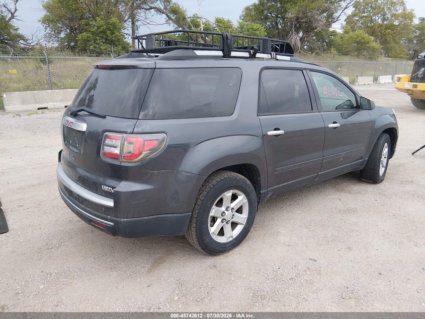 Vin: 1gkkrned9ej243013, lot: 46241316, gmc acadia sle-1 20144