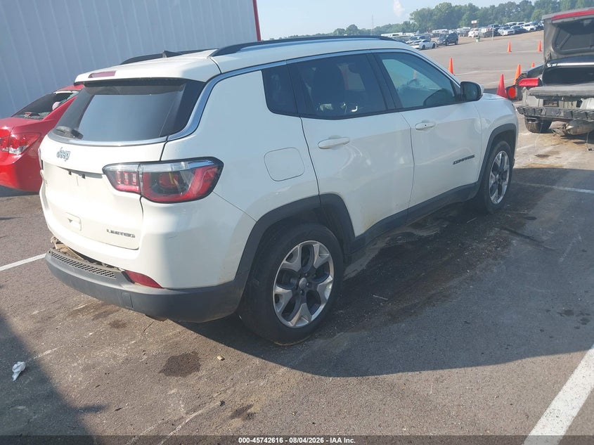 Vin: 3c4njccb1kt662449, lot: 46241320, jeep compass limited fwd 20194