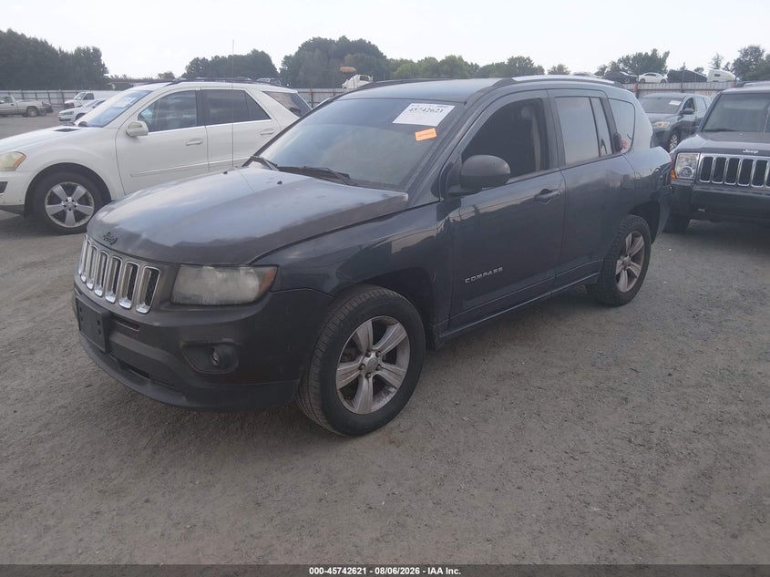Vin: 1c4njdbb0ed602048, lot: 46241325, jeep compass sport 20142