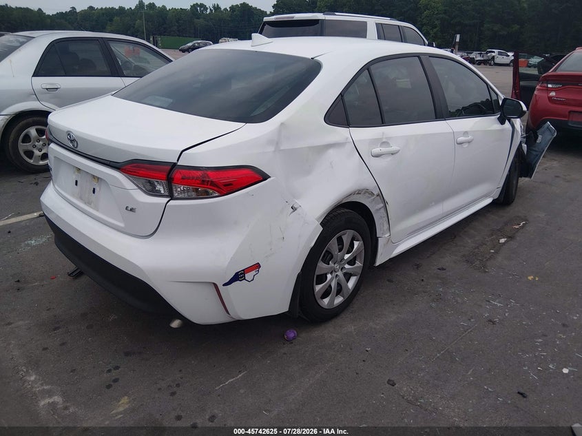 Vin: 5yfb4mde8sp327426, lot: 46241329, toyota corolla le 20254