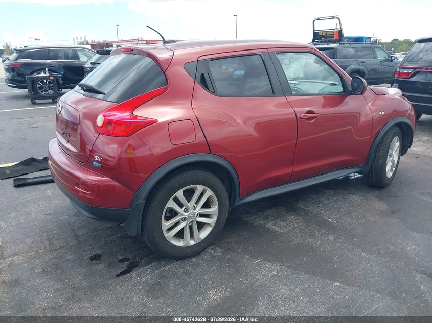 Vin: jn8af5mr2et353374, lot: 46241332, nissan juke sv 20144