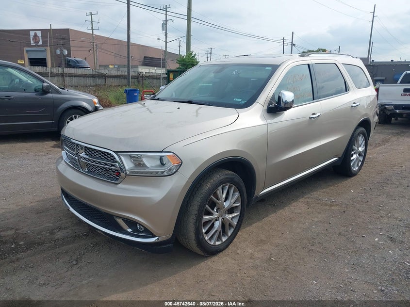 Vin: 1c4rdjeg2ec318716, lot: 46241344, dodge durango citadel 20142