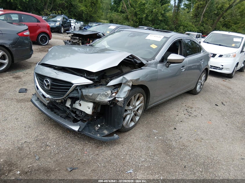 Vin: jm1gj1t55f1214543, lot: 46241345, mazda mazda6 i touring 20152