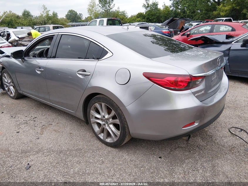 Vin: jm1gj1t55f1214543, lot: 46241345, mazda mazda6 i touring 20153