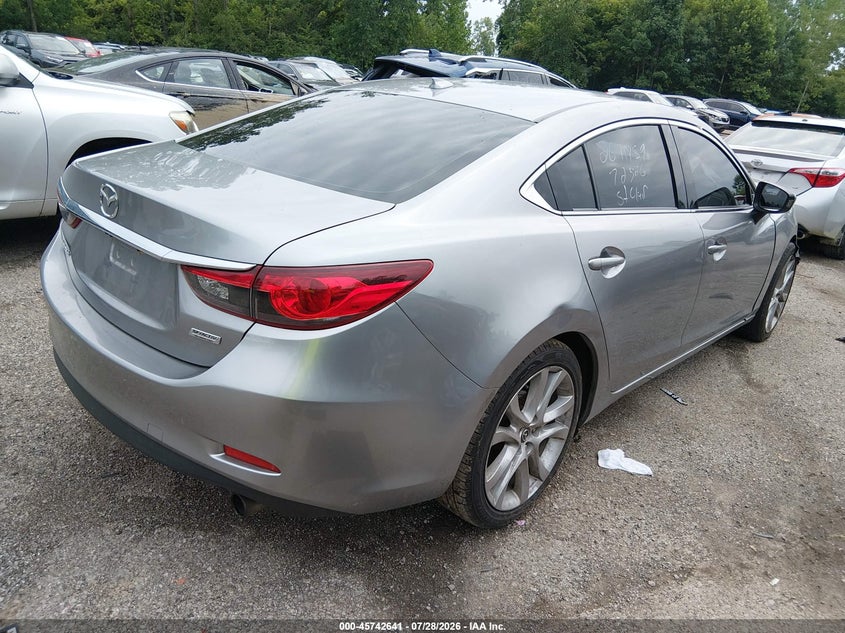 Vin: jm1gj1t55f1214543, lot: 46241345, mazda mazda6 i touring 20154