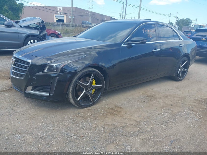 2015 Cadillac CTS, Front End, IAAI, VIN 1G6AX5S31F0109440 — photo 2