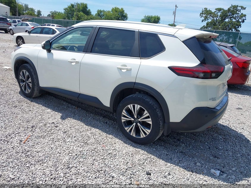 Vin: 5n1bt3bb8pc750363, lot: 46241354, nissan rogue sv intelligent awd 20233