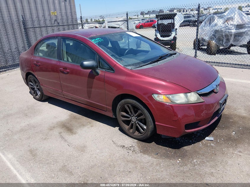 Vin: 2hgfa1f59ah586180, lot: 46241383, honda civic lx 2010 img_1
