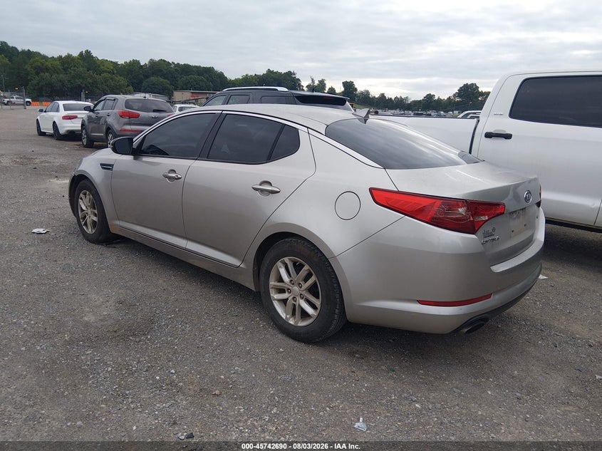 Vin: knagm4a71d5302974, lot: 46241394, kia optima lx 20133