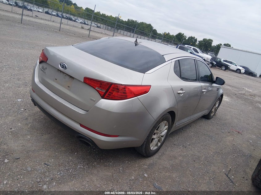 Vin: knagm4a71d5302974, lot: 46241394, kia optima lx 20134