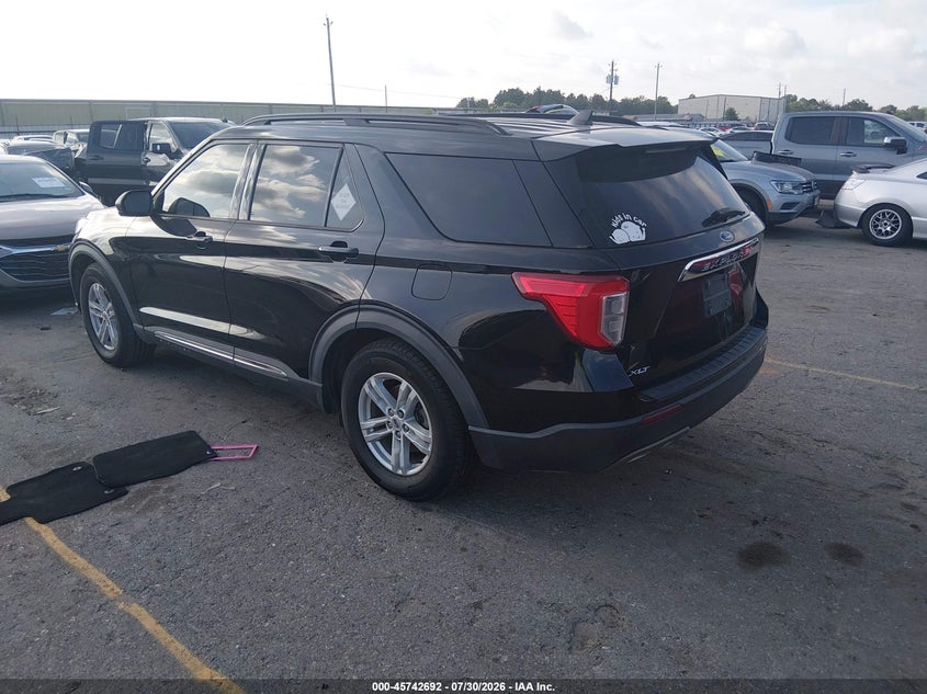 Vin: 1fmsk7dh0mgb95246, lot: 46241396, ford explorer xlt 20213
