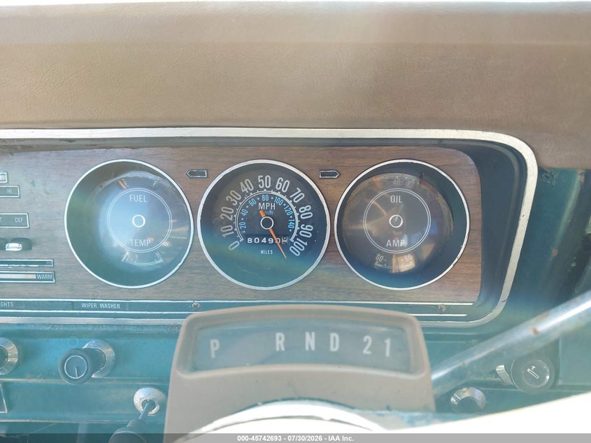 1979 JEEP WAGONEER auction photo 7