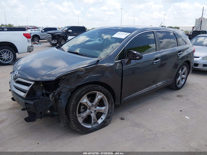 Vin: 4t3zk3bb9du056716, lot: 46241413, toyota venza limited v6 20132