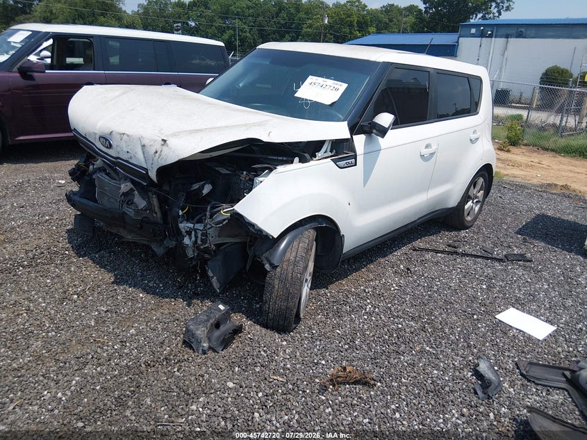 Vin: kndjn2a28j7908030, lot: 46241424, kia soul 20182