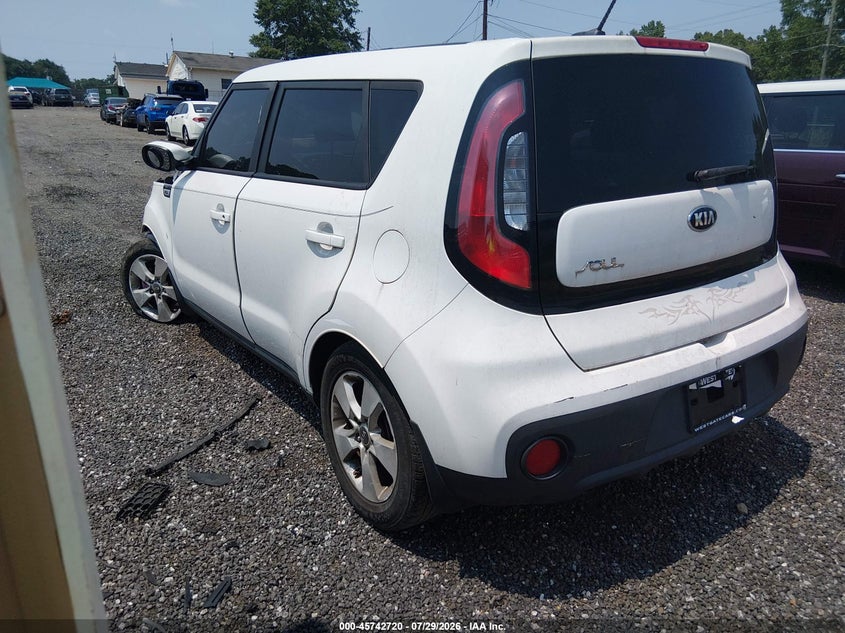 Vin: kndjn2a28j7908030, lot: 46241424, kia soul 20183