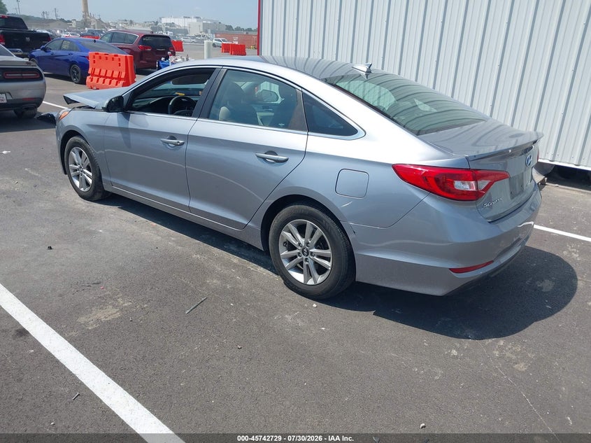 Vin: 5npe24afxgh358410, lot: 46241433, hyundai sonata se 20163