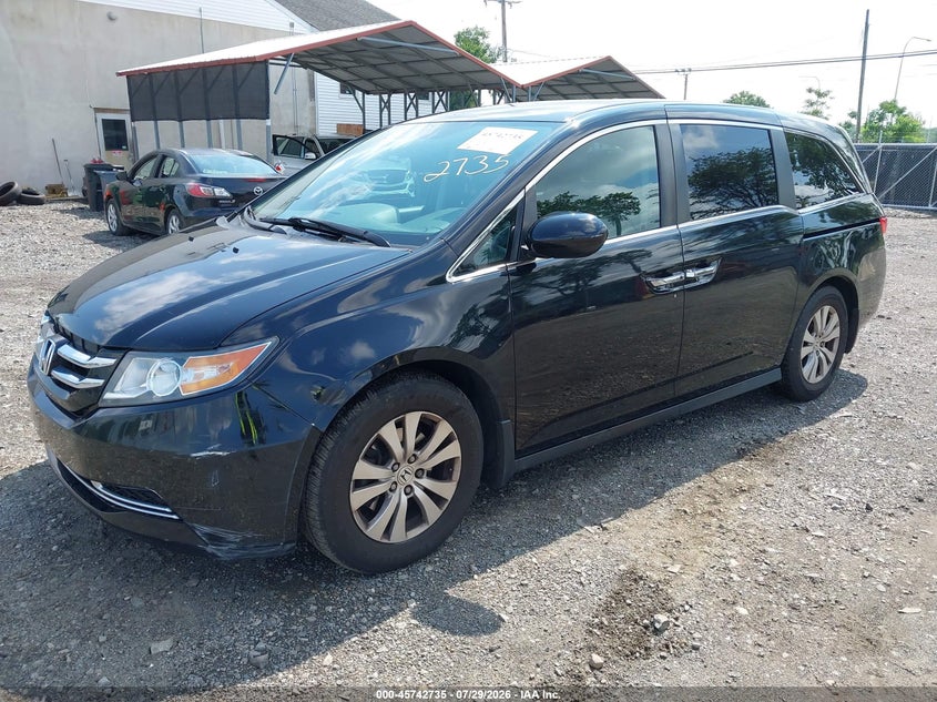 Vin: 5fnrl5h30gb160501, lot: 46241439, honda odyssey se 20162