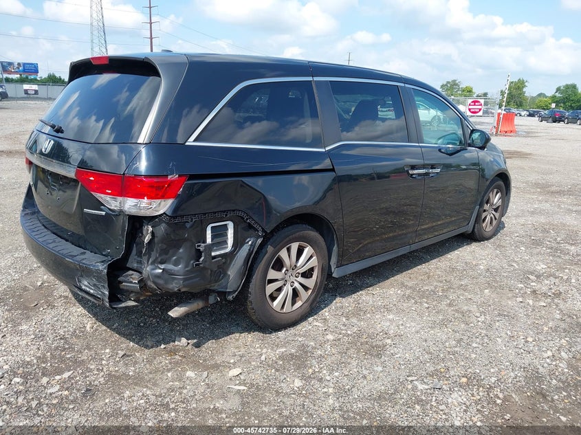 Vin: 5fnrl5h30gb160501, lot: 46241439, honda odyssey se 20164