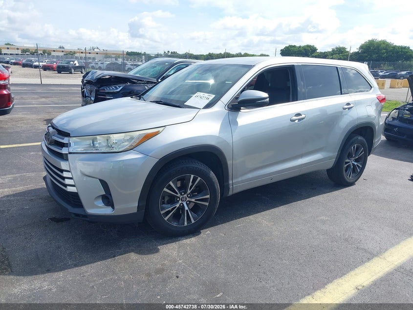 Vin: 5tdzarfh8hs026537, lot: 46241442, toyota highlander le 20172