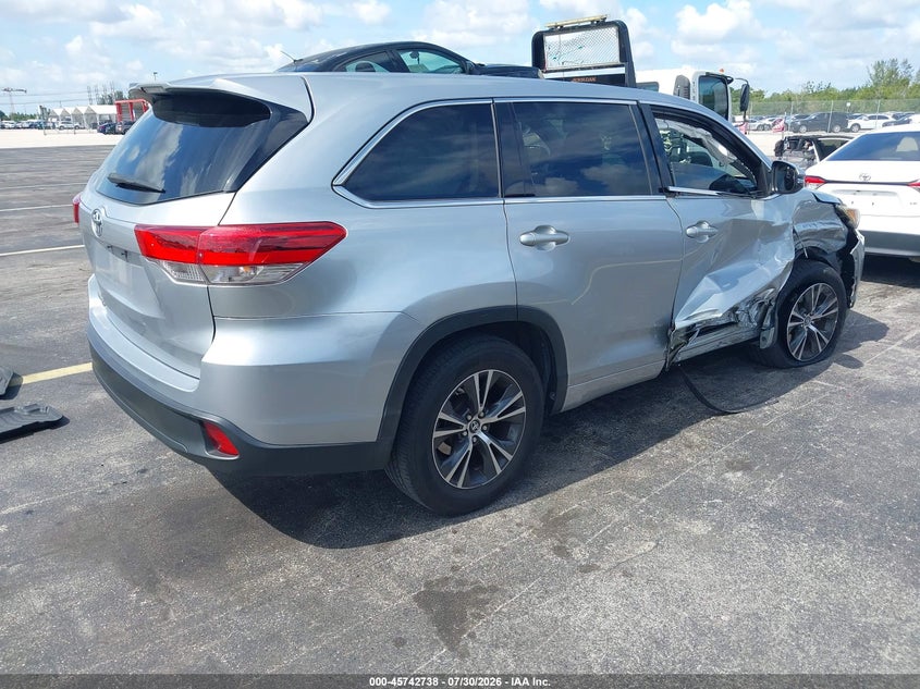 Vin: 5tdzarfh8hs026537, lot: 46241442, toyota highlander le 20174