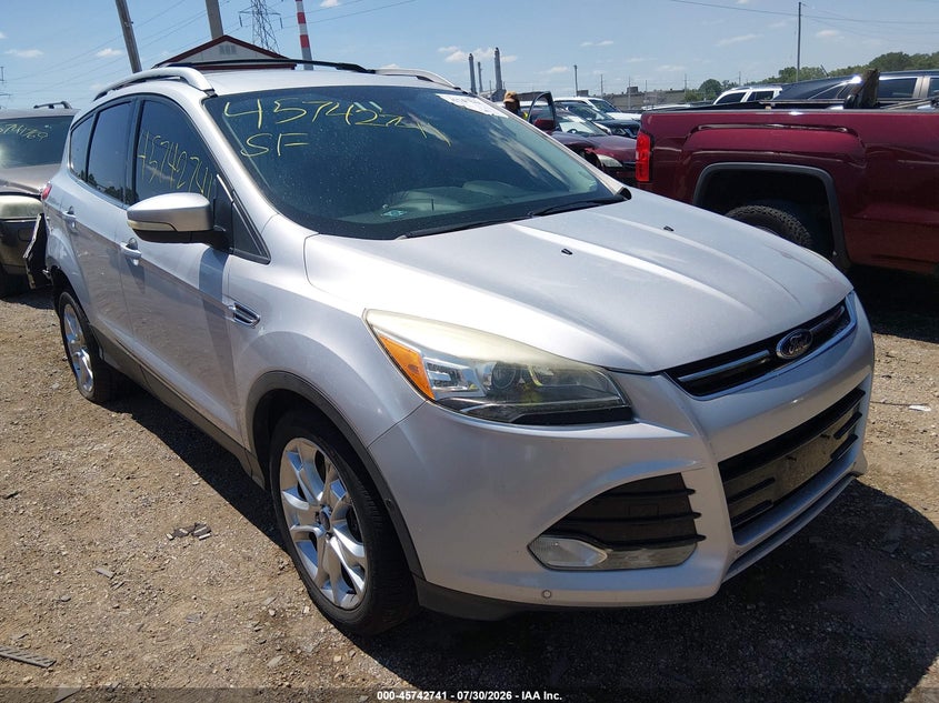 Vin: 1fmcu0j90eub31682, lot: 46241445, ford escape titanium 2014 img_1
