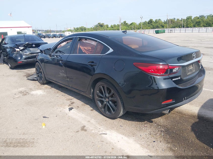 Vin: jm1gj1v57g1426262, lot: 46241455, mazda mazda6 i touring 20163