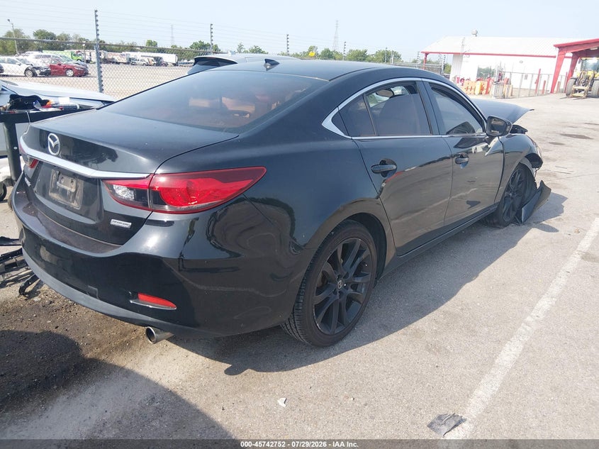 Vin: jm1gj1v57g1426262, lot: 46241455, mazda mazda6 i touring 20164