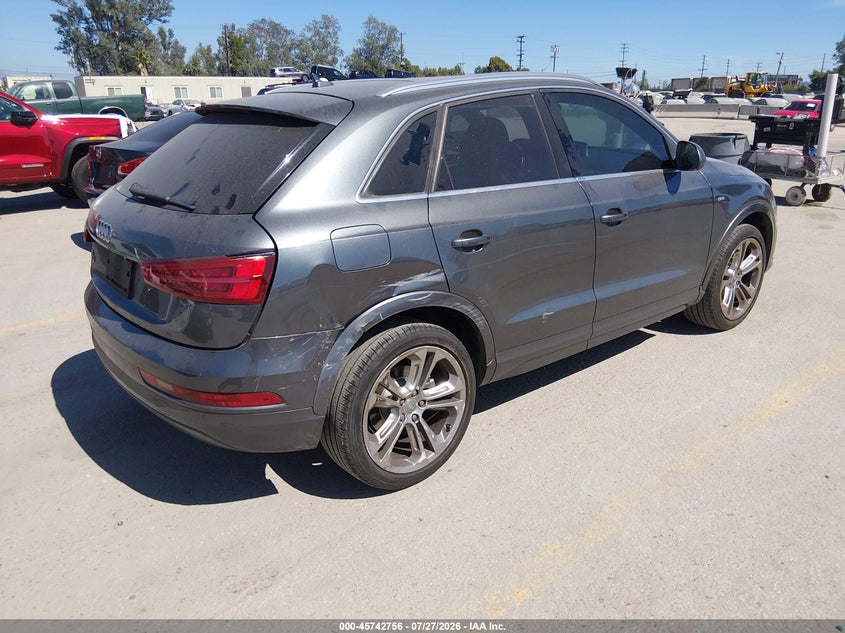Vin: wa1hccfs8jr007922, lot: 46241460, audi q3 2.0t premium/2.0t sport premium 20184