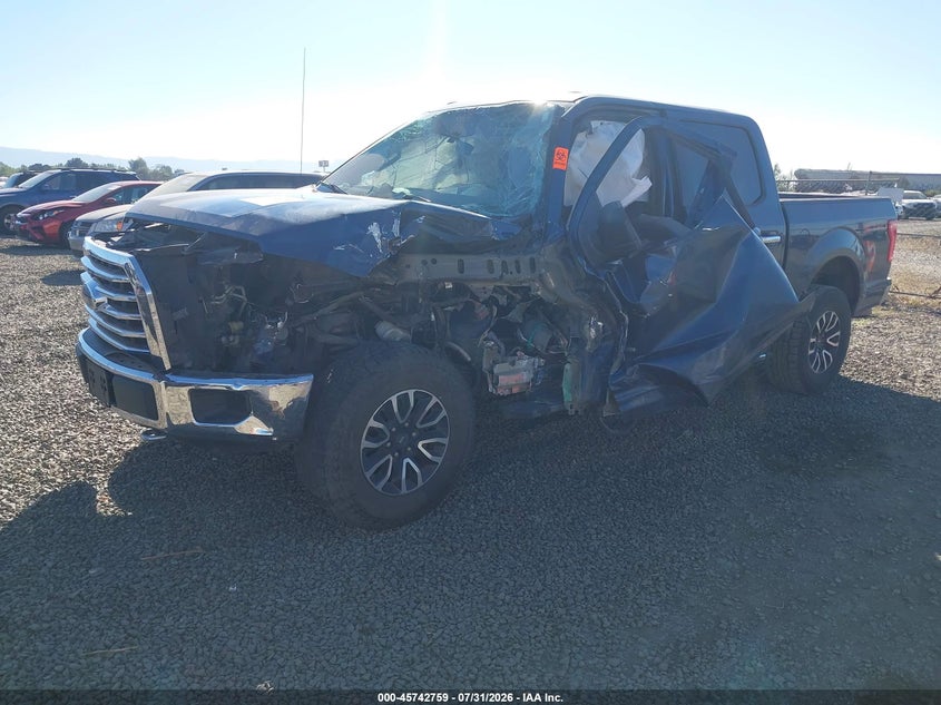 Vin: 1ftew1epxhfa03836, lot: 46241463, ford f-150 xlt 20172