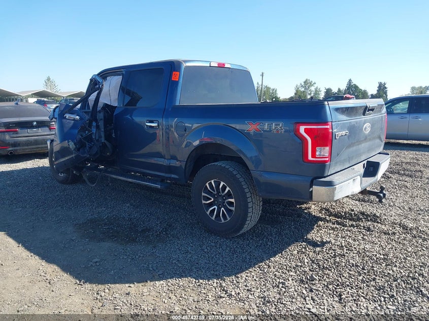 Vin: 1ftew1epxhfa03836, lot: 46241463, ford f-150 xlt 20173