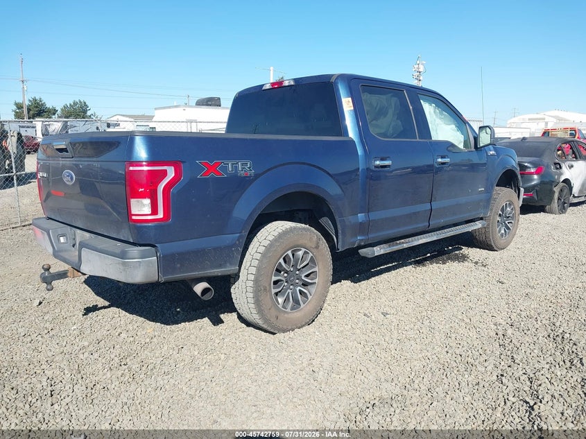 Vin: 1ftew1epxhfa03836, lot: 46241463, ford f-150 xlt 20174