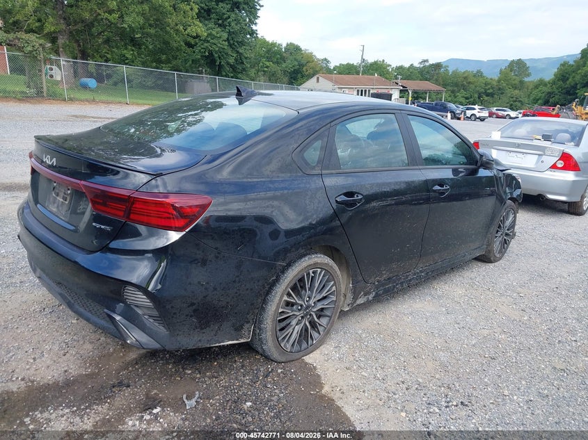 Vin: 3kpf54ad1pe661137, lot: 46241475, kia forte gt-line 20234